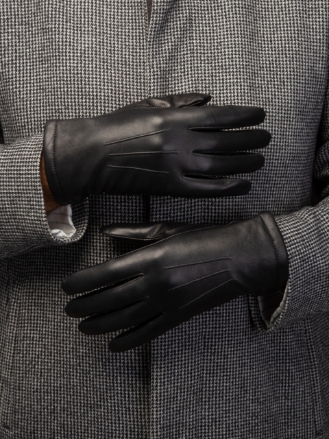 Классические перчатки ELEGANZZA HP8080-sh 01-00030960, цвет черный, размер 9.5 - фото 5