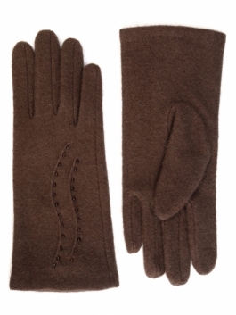 Классические перчатки Labbra LB-PH-75 01-00003893, цвет коричневый, размер S - фото 4
