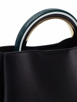 Женская сумка на руку L-NT8342-1 01-00029762, цвет черный, размер 31х14х27 - фото 4