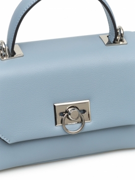 Женская сумка на руку L-JY1829-1 01-00033118, цвет голубой, размер 23х10х14 - фото 4