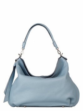 Женская сумка на руку ZLX-1514 01-00033482, цвет голубой, размер 42х12х28 - фото 1