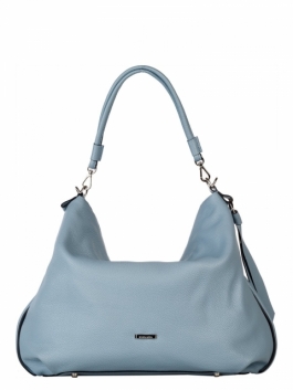 Женская сумка на руку ZLX-1514 01-00033482, цвет голубой, размер 42х12х28 - фото 3