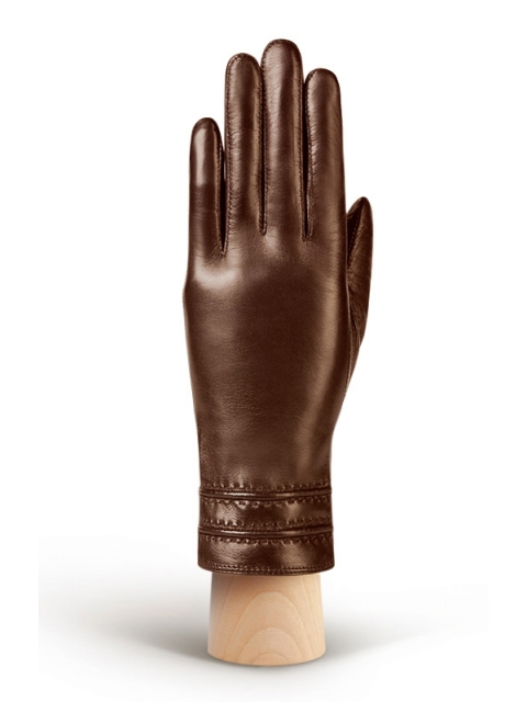 Классические перчатки HP02836sherstkashemir 00121621, цвет коричневый, размер 7