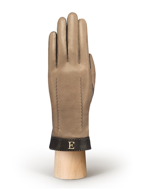 Fashion перчатки HP697 01-00009376, цвет серо-коричневый, размер 6.5