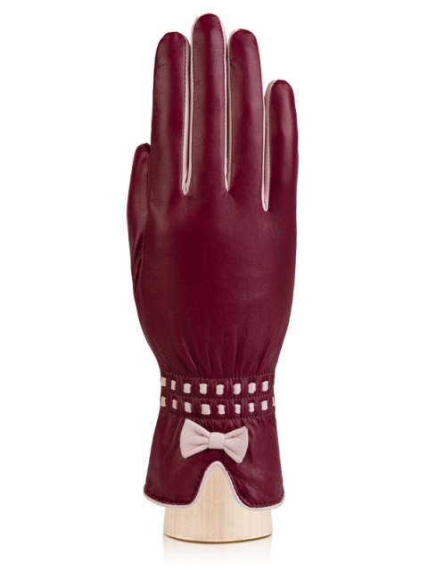Fashion перчатки LB-2965 01-00009420, цвет бордовый, размер 7