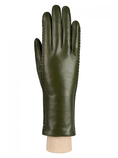 Классические перчатки HP91104sherstkashemir 01-00015489, цвет зеленый, размер 6.5