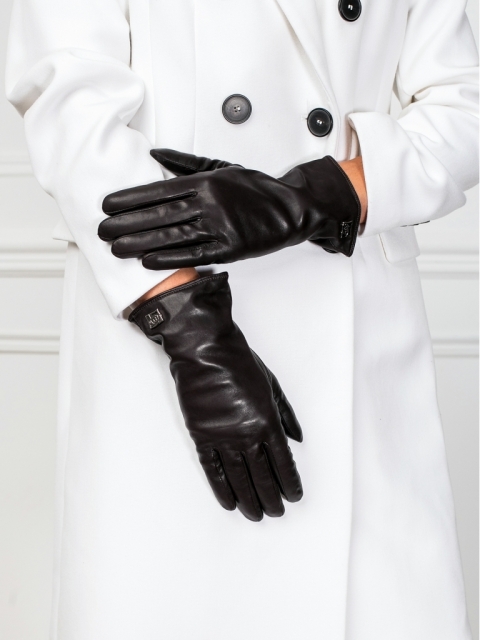 Классические перчатки IS990 01-00023379, цвет коричневый, размер 7.5 - фото 3