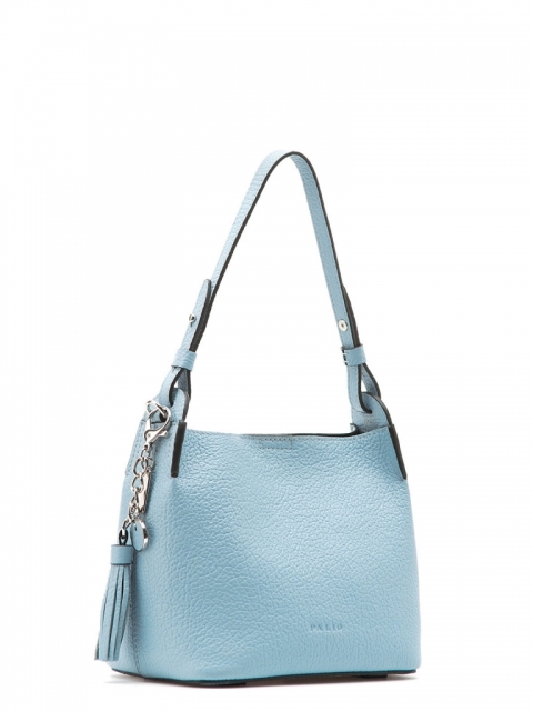 Женская сумка на руку 15559A4-W2 01-00025653, цвет голубой, размер 21х13х18 - фото 1