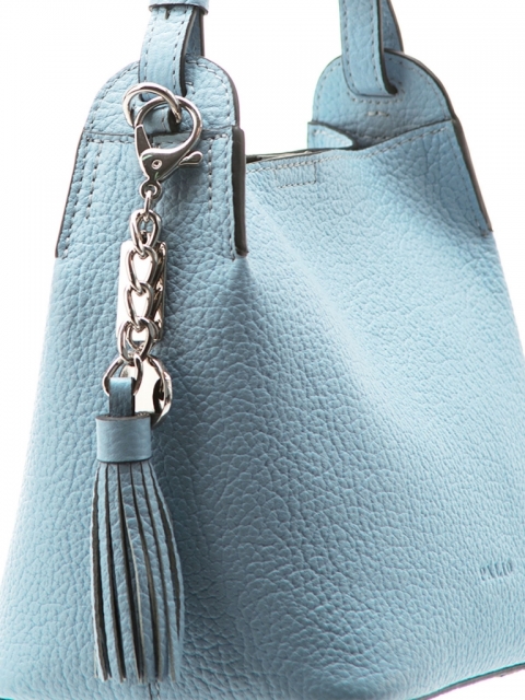 Женская сумка на руку 15559A4-W2 01-00025653, цвет голубой, размер 21х13х18 - фото 2