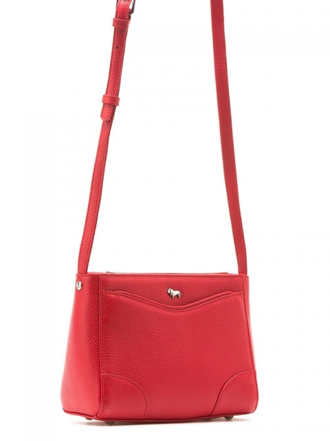 Женская сумка кросс-боди L-2138-2S 01-00025770, цвет красный, размер 22х9х16 - фото 1
