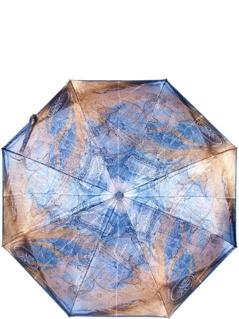 Зонт-автомат A3-05-0392LS 01-00026774, цвет голубой, размер D104 L30