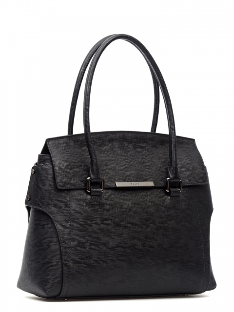 Женская сумка деловая 14028A4 01-00027382, цвет черный, размер 34х12х25 - фото 2