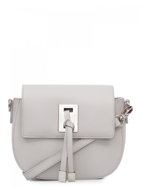 Женская сумка кросс-боди L-DA82168 01-00029412, цвет светло-серый, размер 20х6х18 - фото 1
