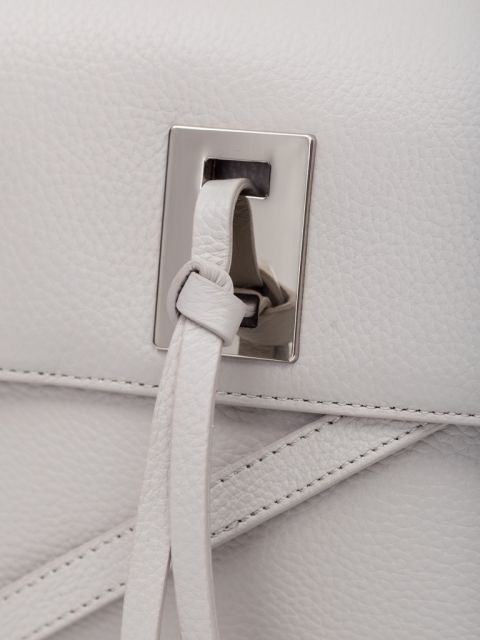 Женская сумка кросс-боди L-DA82168 01-00029412, цвет светло-серый, размер 20х6х18 - фото 4