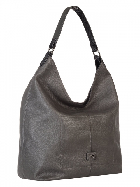 Женская сумка на плечо LL-D804372 01-00032620, цвет темно-серый, размер 47х19х43 - фото 4