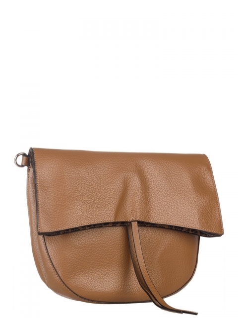 Женская сумка кросс-боди LL-BY19A033 01-00032668, цвет серо-коричневый, размер 32х8х25 - фото 4