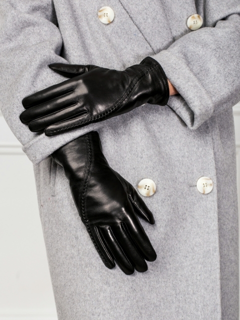 Классические перчатки IS7007 01-00023295, цвет черный, размер 6.5 - фото 2