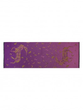Палантин Labbra LSC33-659 01-00024208, цвет фиолетовый, размер 65х190 - фото 1