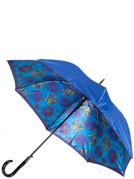 Зонт-трость ELEGANZZA T-06-0349D 01-00025095, цвет синий, размер D105 L89
