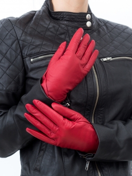 Классические перчатки ELEGANZZA IS7005 01-00023293, цвет красный, размер 7.5 - фото 3
