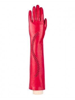 Длинные перчатки ELEGANZZA F-IS0072 01-00005253, цвет красный, размер 7.5 - фото 1