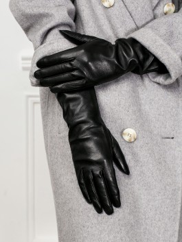 Длинные перчатки Labbra LB-2002 01-00009442, цвет черный, размер 8 - фото 2
