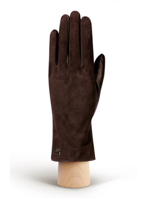 Классические перчатки Eleganzza IS992100sherst 00120327, цвет коричневый, размер 7 - фото 1
