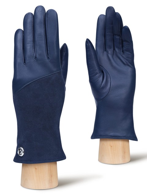Классические перчатки ELEGANZZA IS01333 01-00028394, цвет синий, размер 7