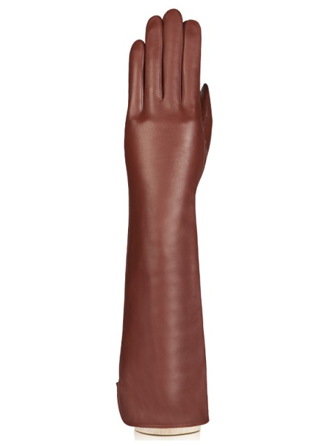 Длинные перчатки Labbra LB-2002 01-00010357, цвет рыжий, размер 7.5 - фото 1