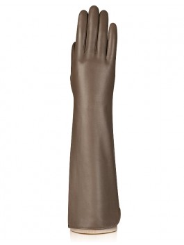 Длинные перчатки Labbra LB-2002 01-00009443, цвет серо-коричневый, размер 6.5