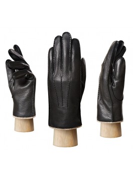 Классические перчатки ELEGANZZA HS847M100sherst 00113270, цвет черный, размер 8