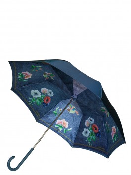 Зонт-трость ELEGANZZA T-05-0456DP 01-00029244, цвет синий, размер D105 L91