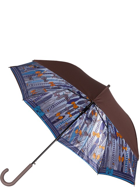 Зонт-трость ELEGANZZA T-05-0374D 01-00026832, цвет лиловый, размер Средний - фото 1