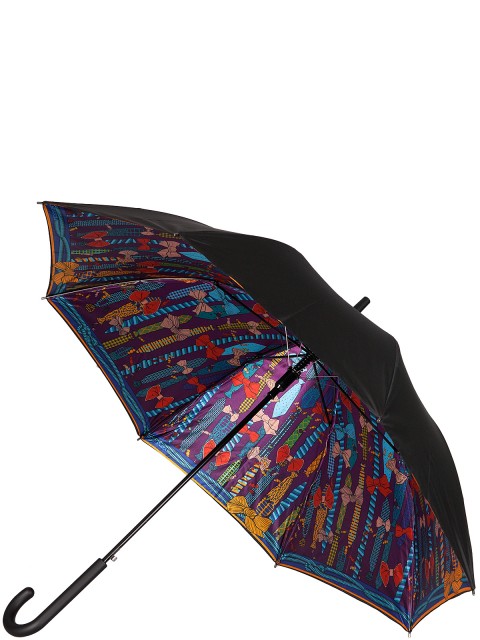 Зонт-трость ELEGANZZA T-05-0374D 01-00026833, цвет фиолетовый, размер Средний - фото 1