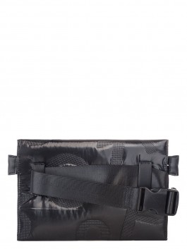 Женская сумка поясная LL-BY19X024 01-00032660, цвет черный, размер 26х1х18 - фото 3