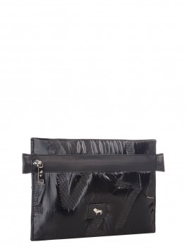 Женская сумка поясная LL-BY19X024 01-00032660, цвет черный, размер 26х1х18 - фото 4
