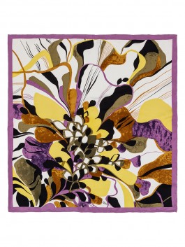 Шейный платочек ELEGANZZA E04-7213 01-00032454, цвет лиловый, размер 53х53 - фото 2