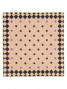 Шейный платочек ELEGANZZA E04-7214 01-00032461, цвет розовый, размер 53х53 - фото 2