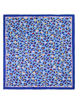 Шейный платочек ELEGANZZA E03-7219 01-00032475, цвет синий, размер 53х53 - фото 2