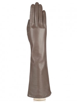 Длинные перчатки Labbra LB-2002shelk 01-00008139, цвет серо-коричневый, размер 7