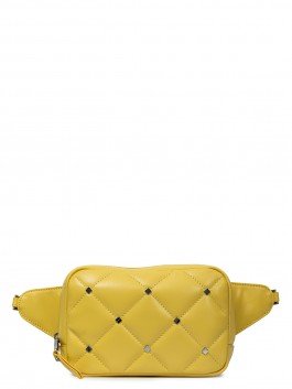 Женская сумка поясная ELEGANZZA Z104-210 01-00034524, цвет желтый, размер 20х5х14 - фото 1