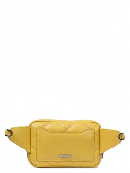Женская сумка поясная ELEGANZZA Z104-210 01-00034524, цвет желтый, размер 20х5х14 - фото 3