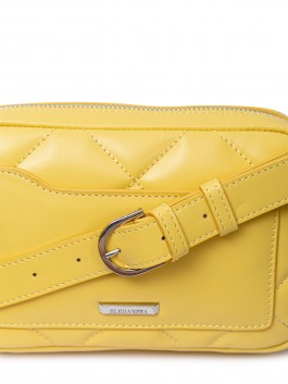 Женская сумка поясная ELEGANZZA Z104-210 01-00034524, цвет желтый, размер 20х5х14 - фото 4